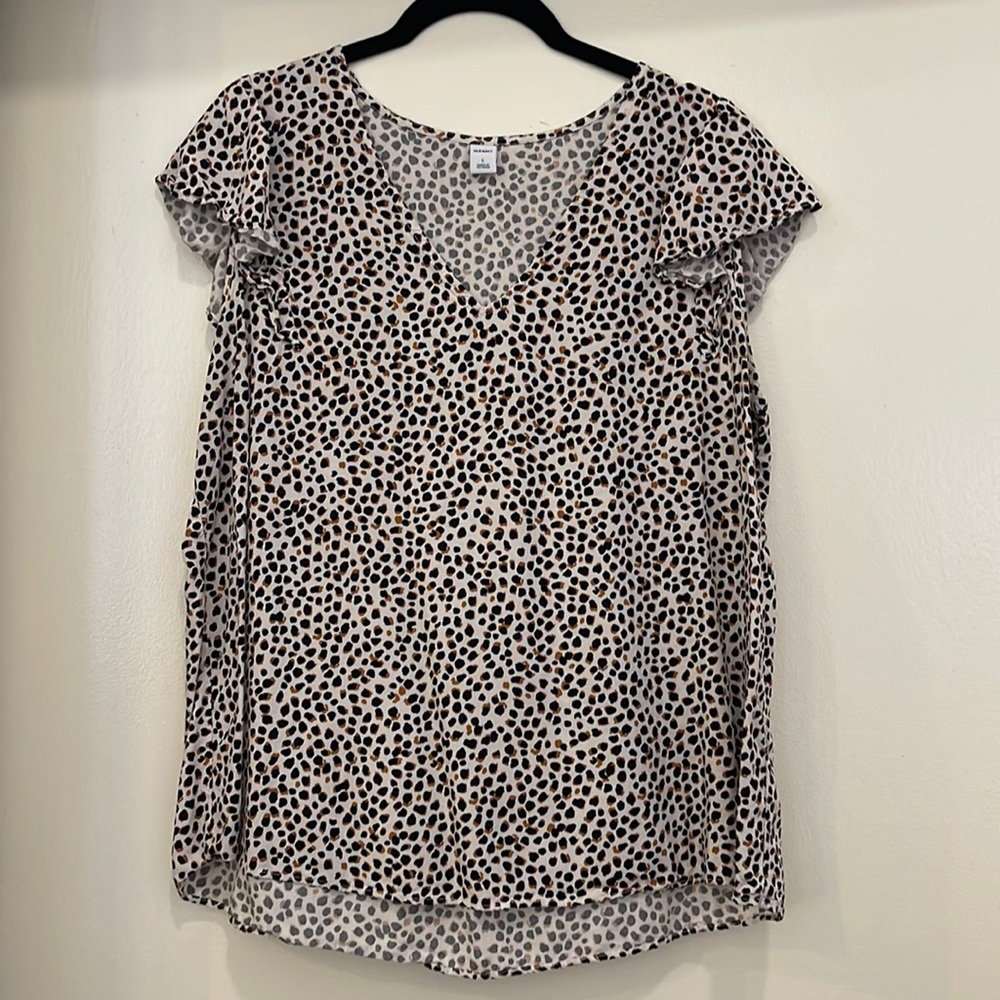 OLD NAVY Speckled Blouse
